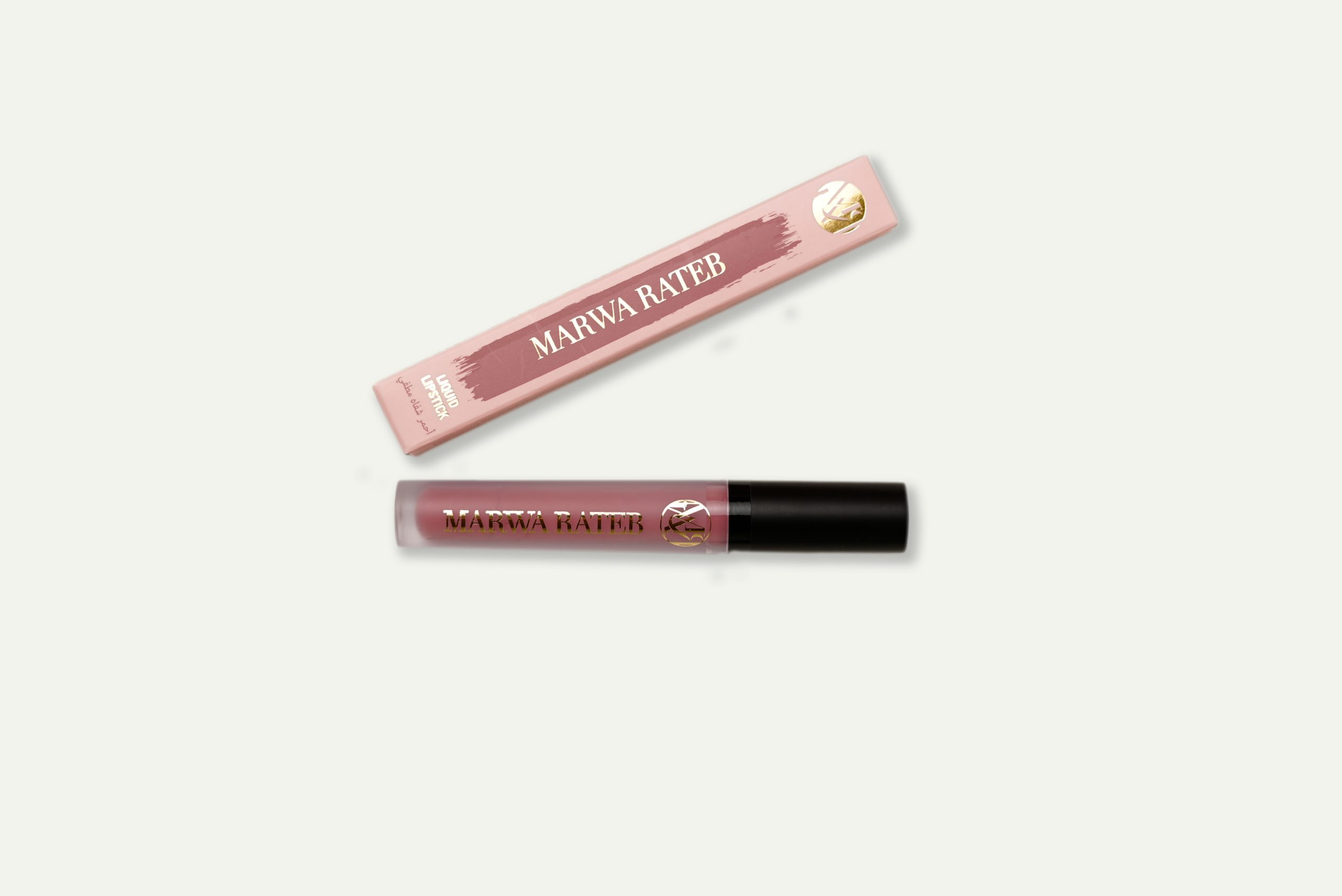 Marwa Rateb Signature Velvet Lipstick – Velvet Whisper (Cashmere Shade)