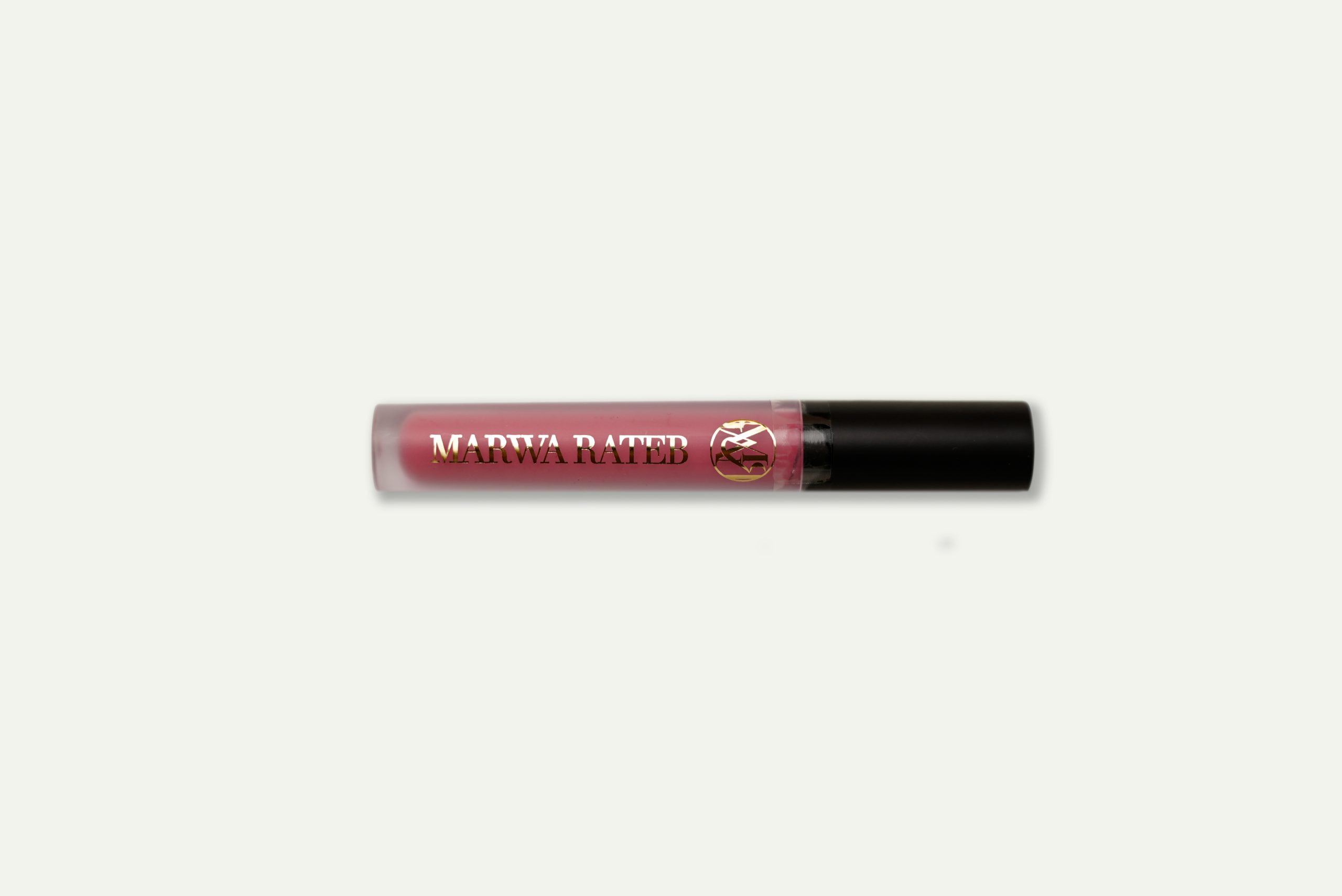 Marwa Rateb Signature Velvet Lipstick – Soft Amber (Peachy Nude Shade) - Image 2